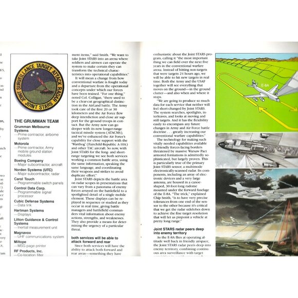 Horizon Magazine (Coverless, c.1989) 28pp Military Tech Radar USPS LLV Photos - Picture 4 of 7